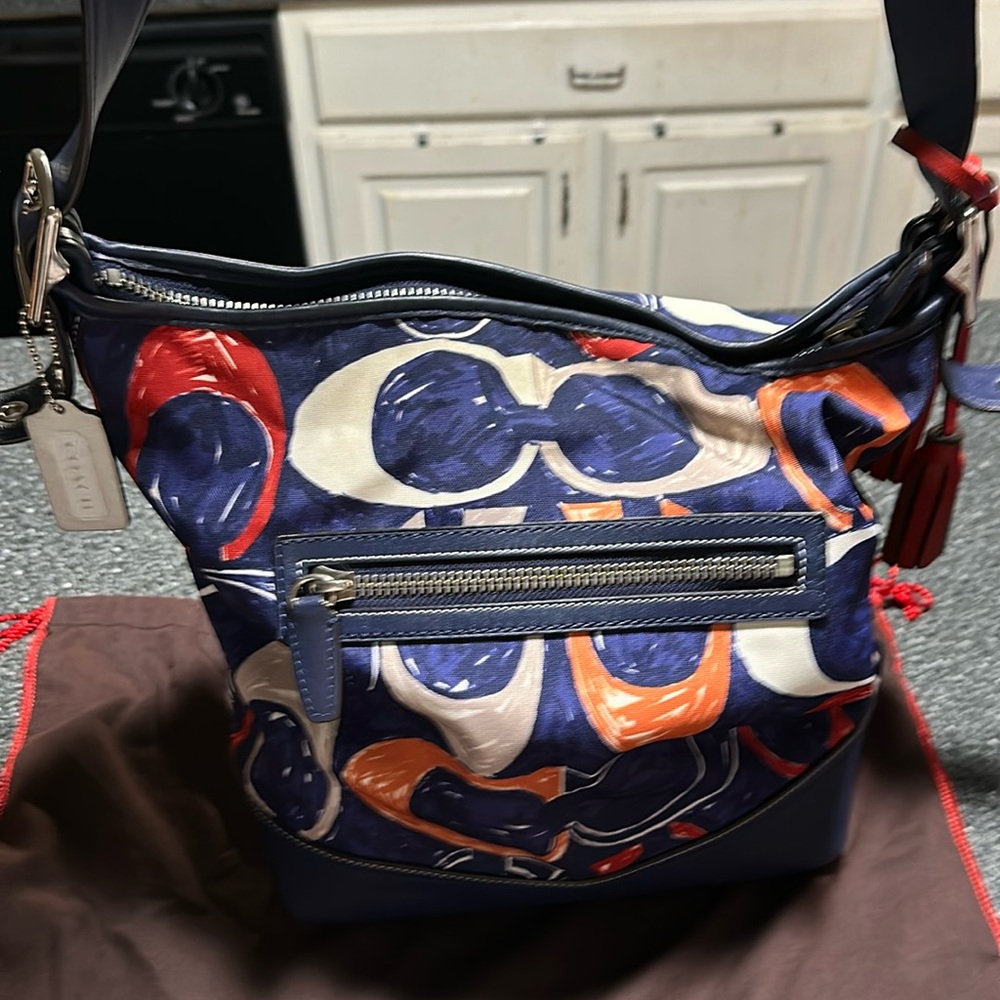 Coach Legacy Heritage Signature C Duffle shoulder bag